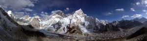 Panorama Photograph of Mount Everest