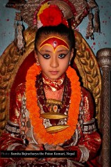 The Kumari Living Goddess - Photograph