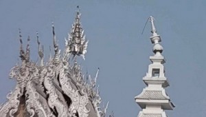 White Temple Chiang Rai after earthquake 2014